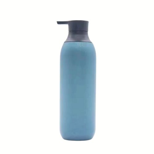 A sleek 200 ml white PE cylindrical bottle fitted with a matching white lotion pump. The bottle features a clean, professional aesthetic suitable for high-end salon hair care branding.