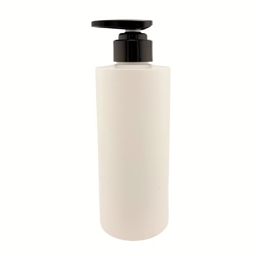 16.9 oz  (500ml) HDPE Cylinder Bottle with Lotion Pump