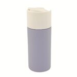 A series of four white HDPE cylinder bottles ranging from 100ml to 250ml, each fitted with a wide-diameter white disc top cap. The uniform, professional design is ideal for cohesive product lines.