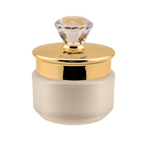 AS Plastic Cream Jar with Diamond Lid 30g/50g