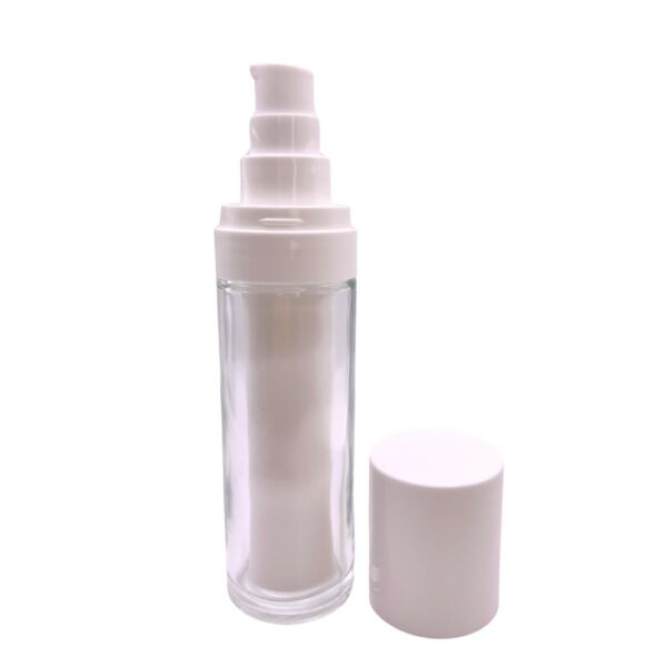 Refillable Glass Airless Bottle  15/30/50ml