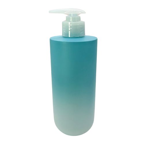 13.5/ 16.9 oz PE Cylinder Bottle w/ Lotion Pump