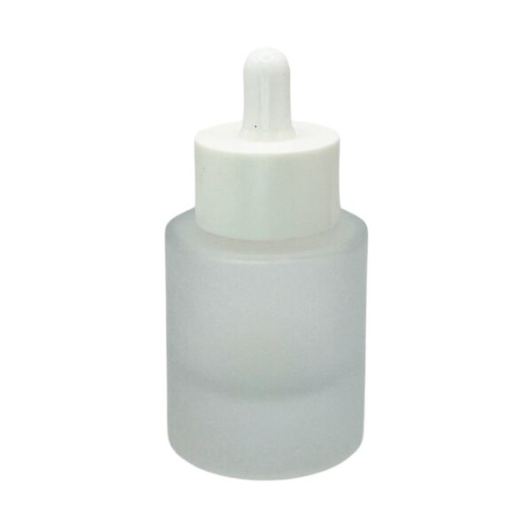 1oz Frosted Glass Dropper Bottle