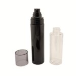 A large 150ml clear PET spray bottle featuring a white fine-mist actuator and a secure-fit flush cap