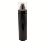 A large 150ml clear PET spray bottle featuring a white fine-mist actuator and a secure-fit flush cap
