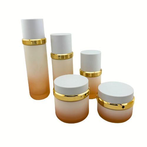 The Luxury Glass Packaging Glass Bottle and Jar Set (1oz to 4oz)