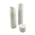 120ml PP airless pump bottle with protective dispenser